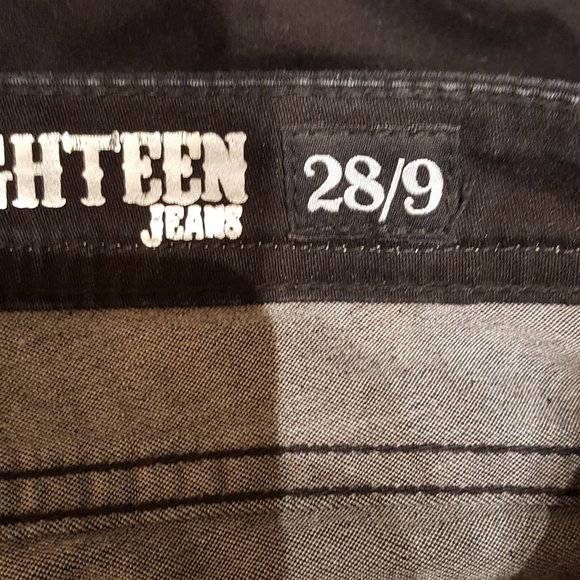 Project Eighteen Jeans BLACK Size 28/9  EUC - Picture 11 of 14